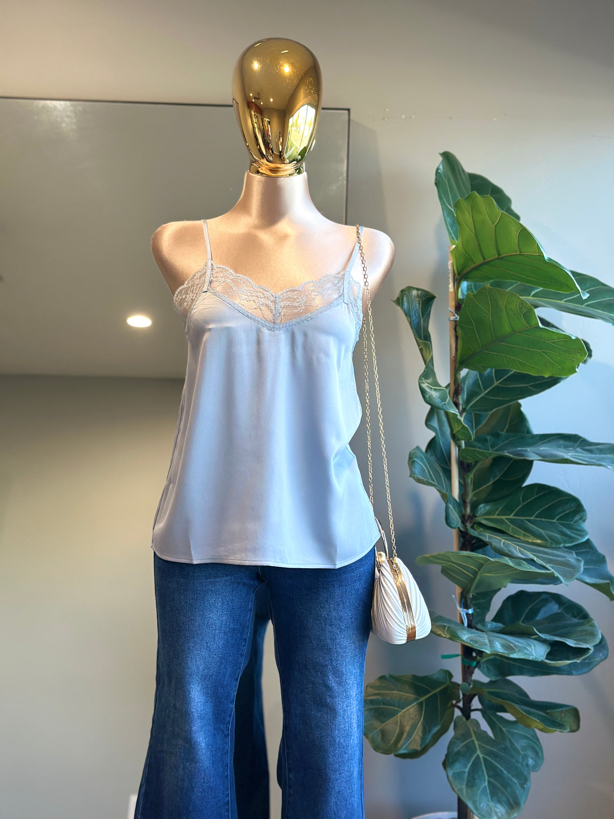 TOP013 Fashion Top Satin