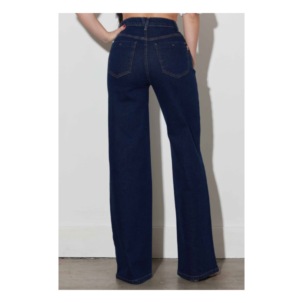 Jeans Indigo High rise /Wide Leg