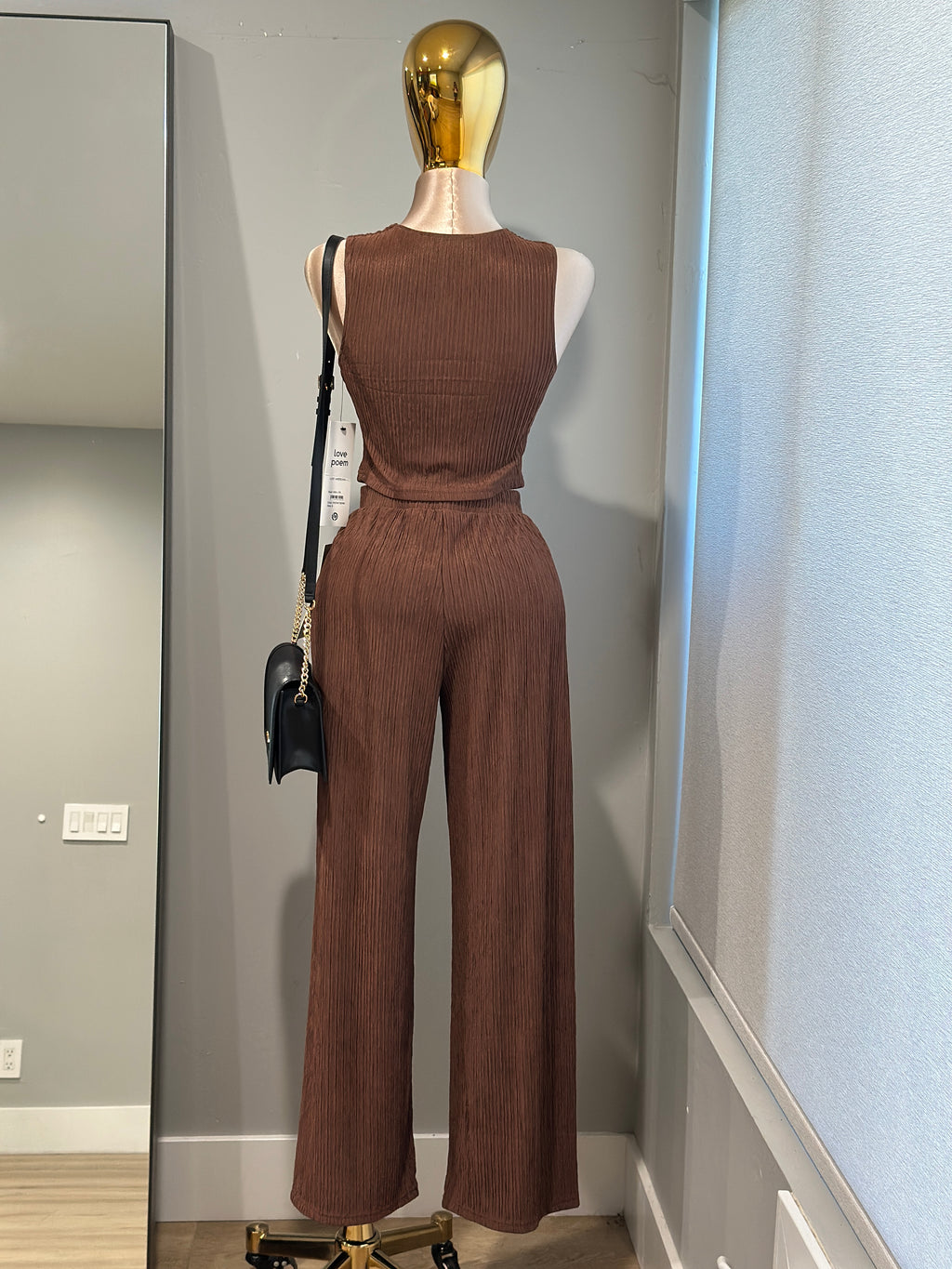 Elegant set top and pants