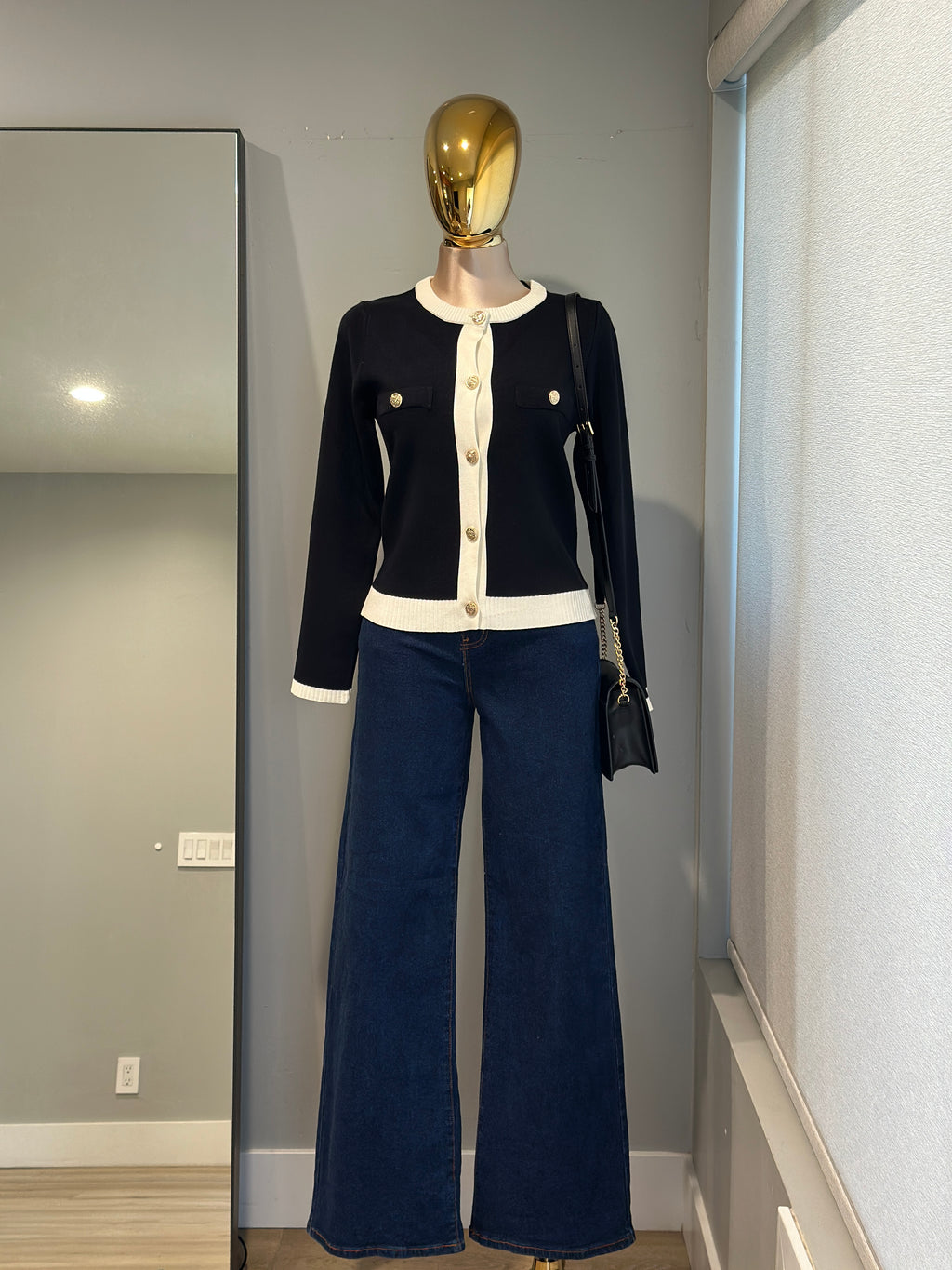 Elegant Knitted Cardigan