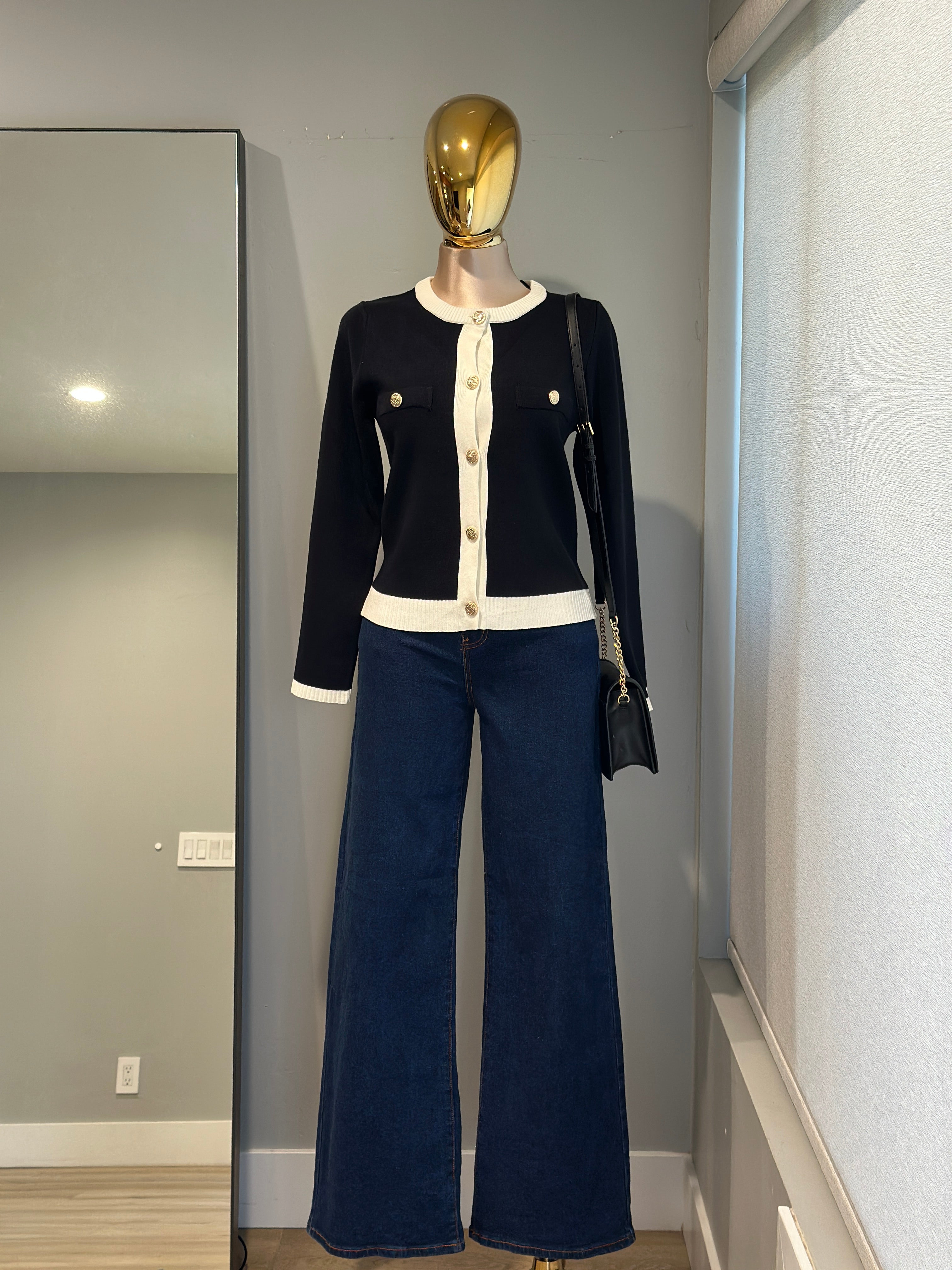 Elegant Knitted Cardigan