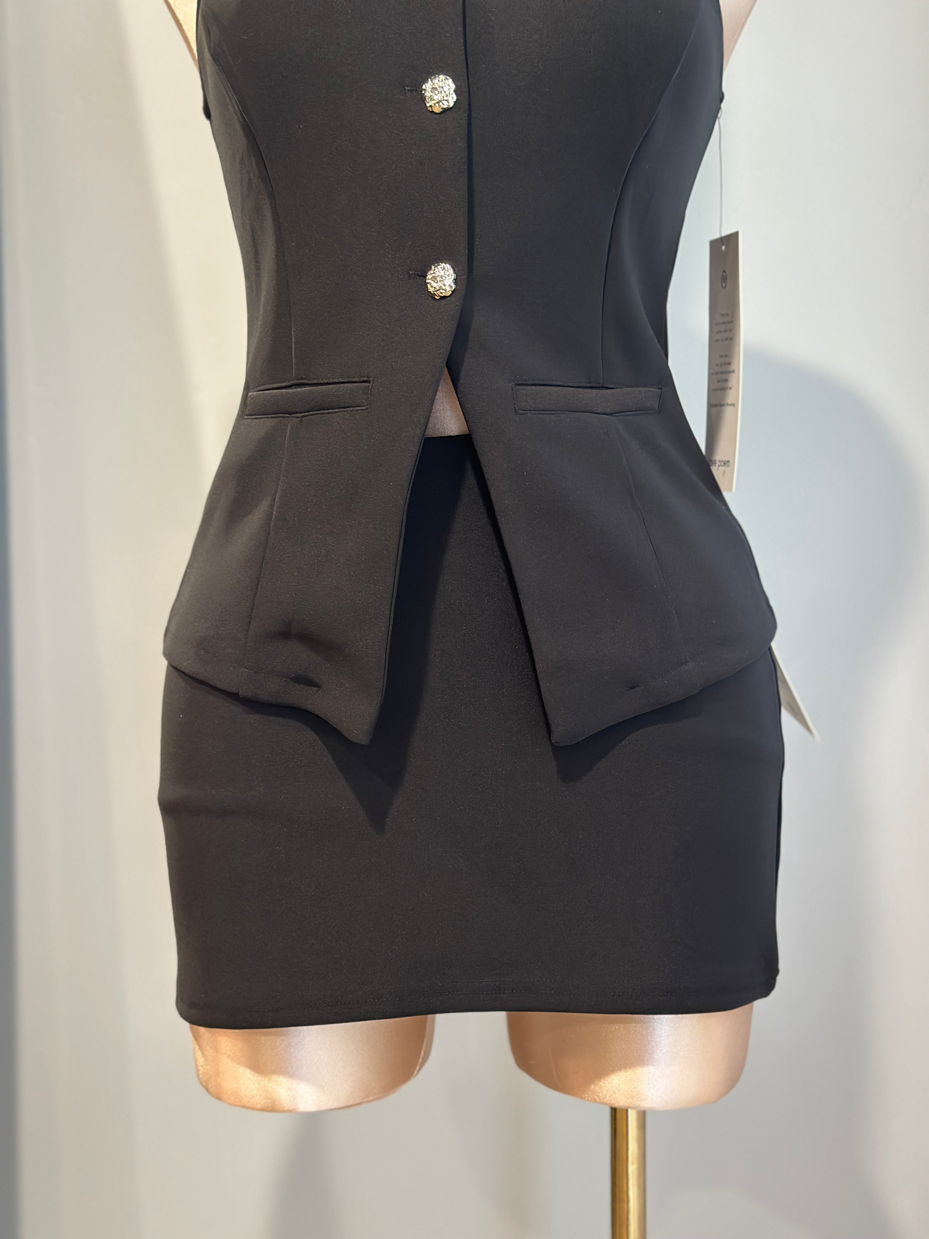 Fashion Set Vest & mini skort