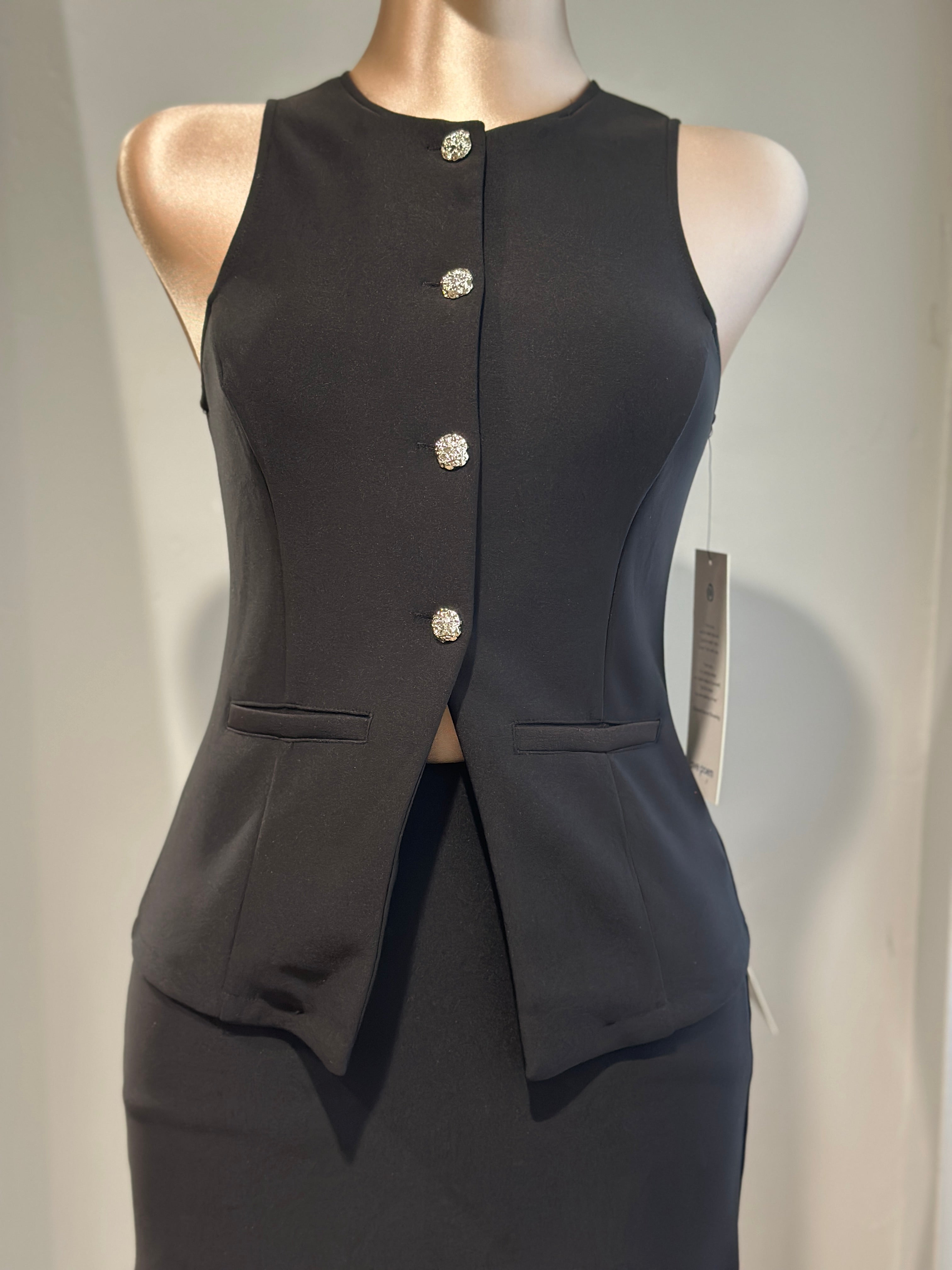 Fashion Set Vest & mini skort