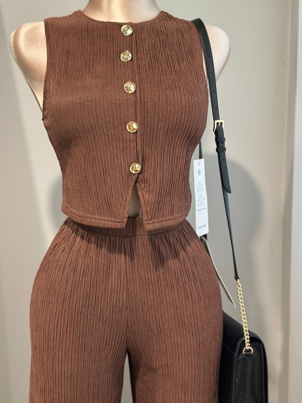 Elegant set top and pants