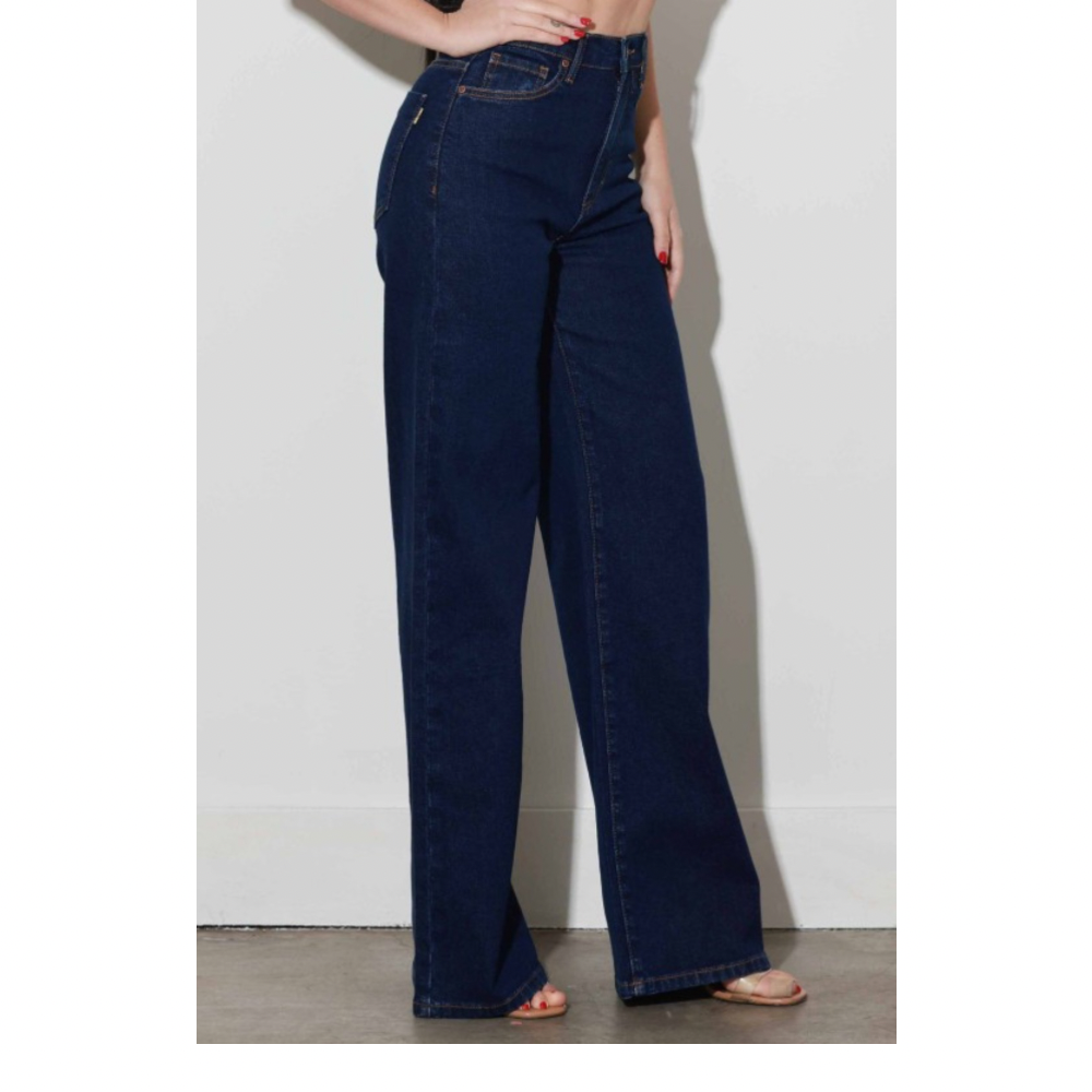 Jeans Indigo High rise /Wide Leg