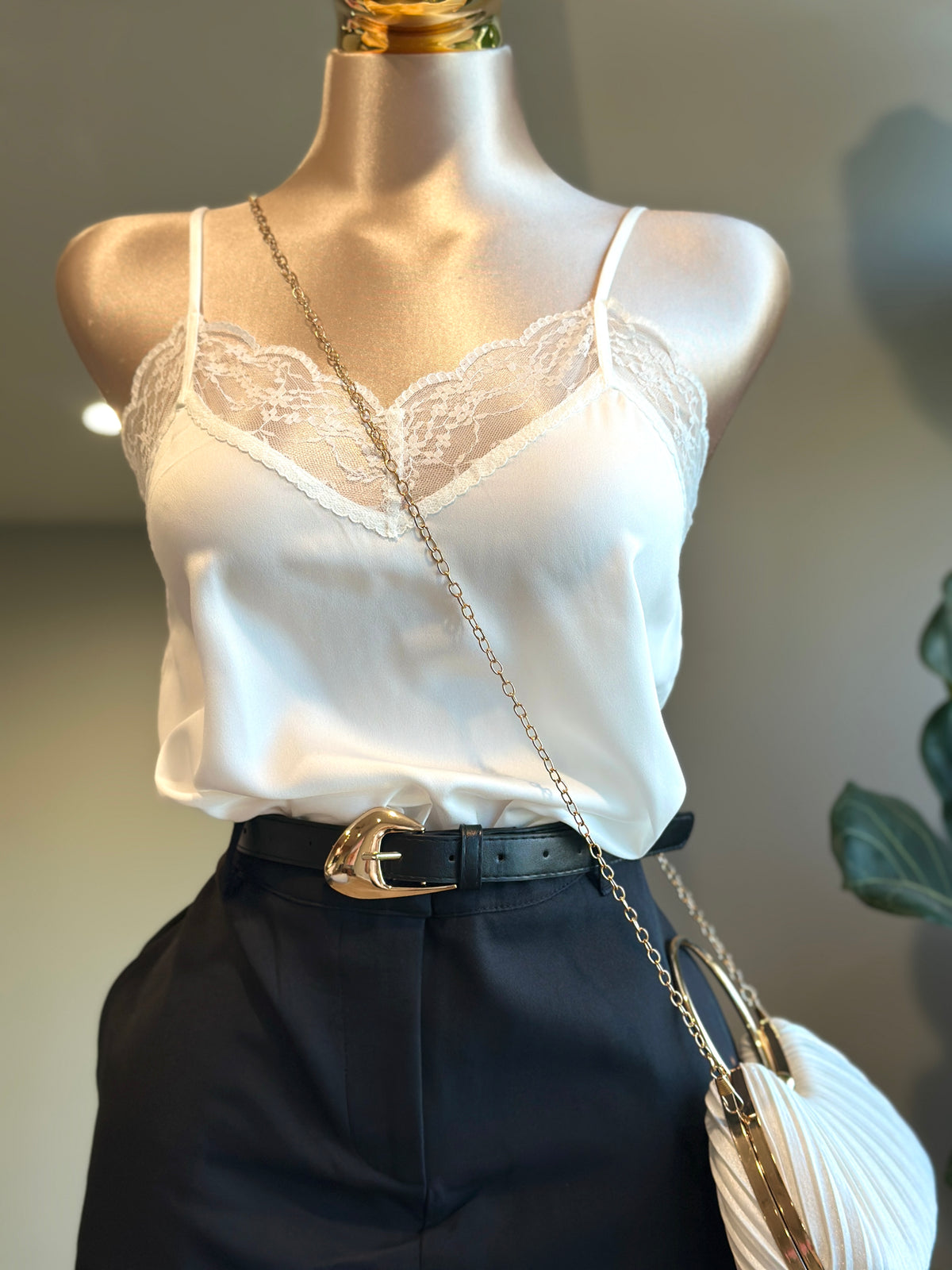 TOP013 Fashion Top Satin