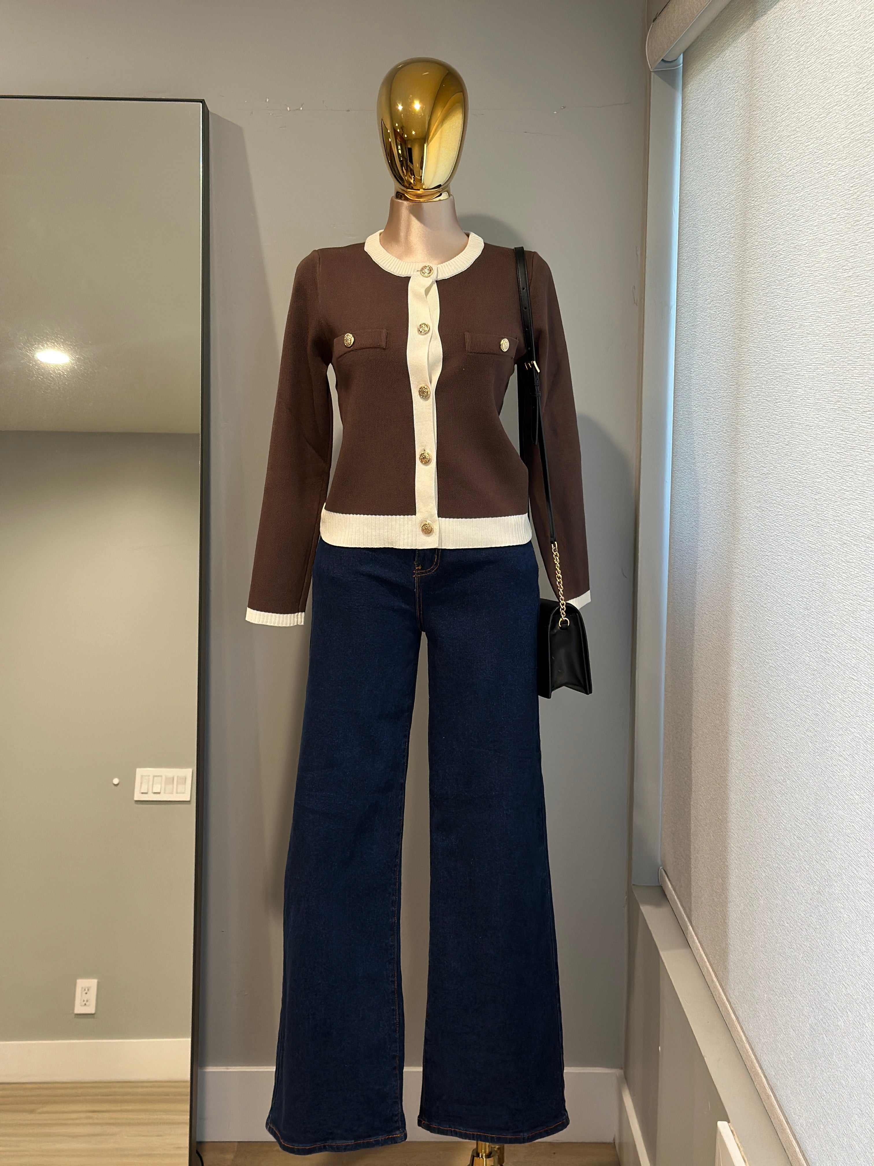 Elegant Knitted Cardigan