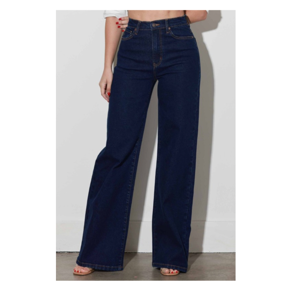 Jeans Indigo High rise /Wide Leg