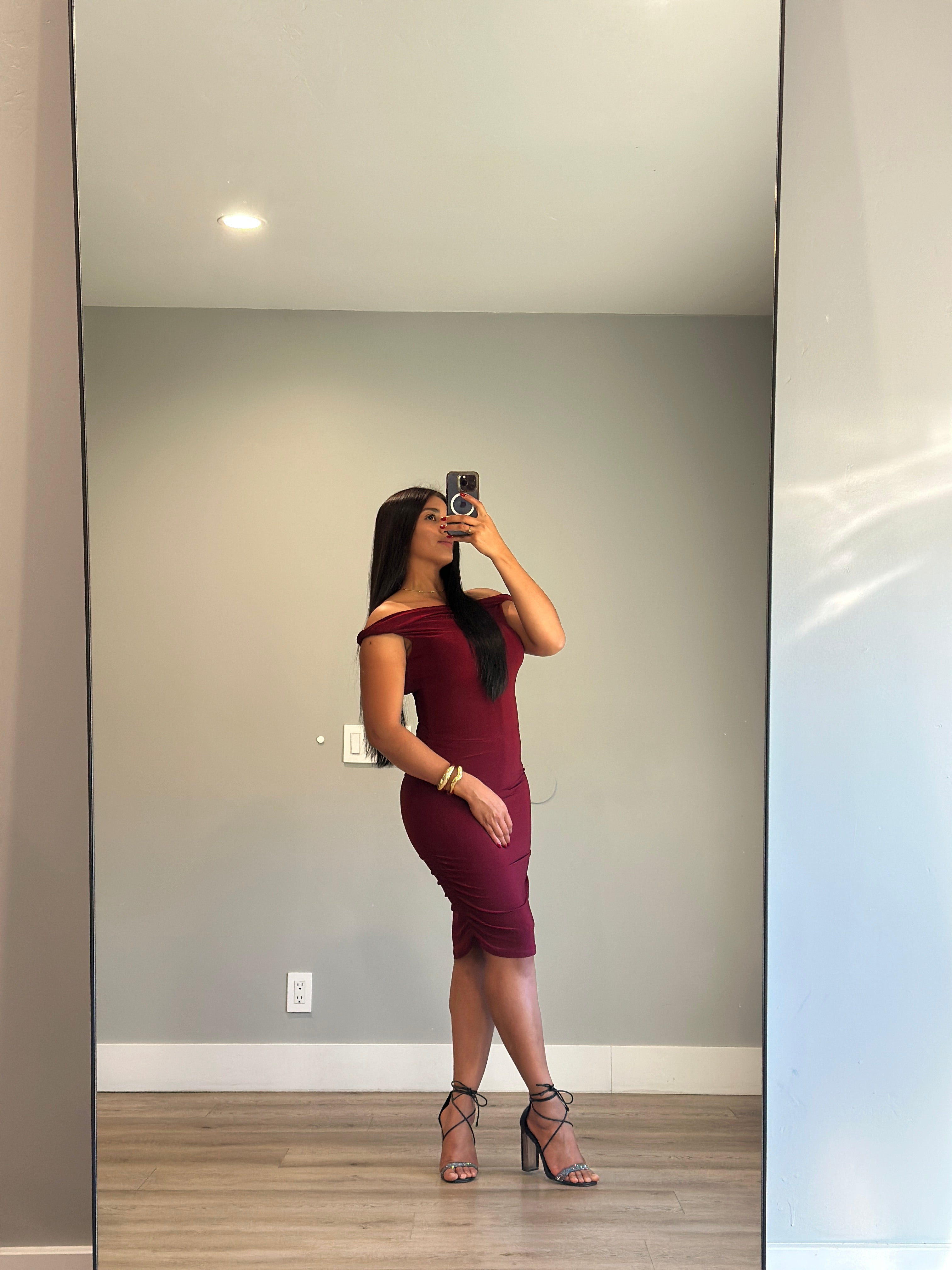 Super trendy off Shoulder dress