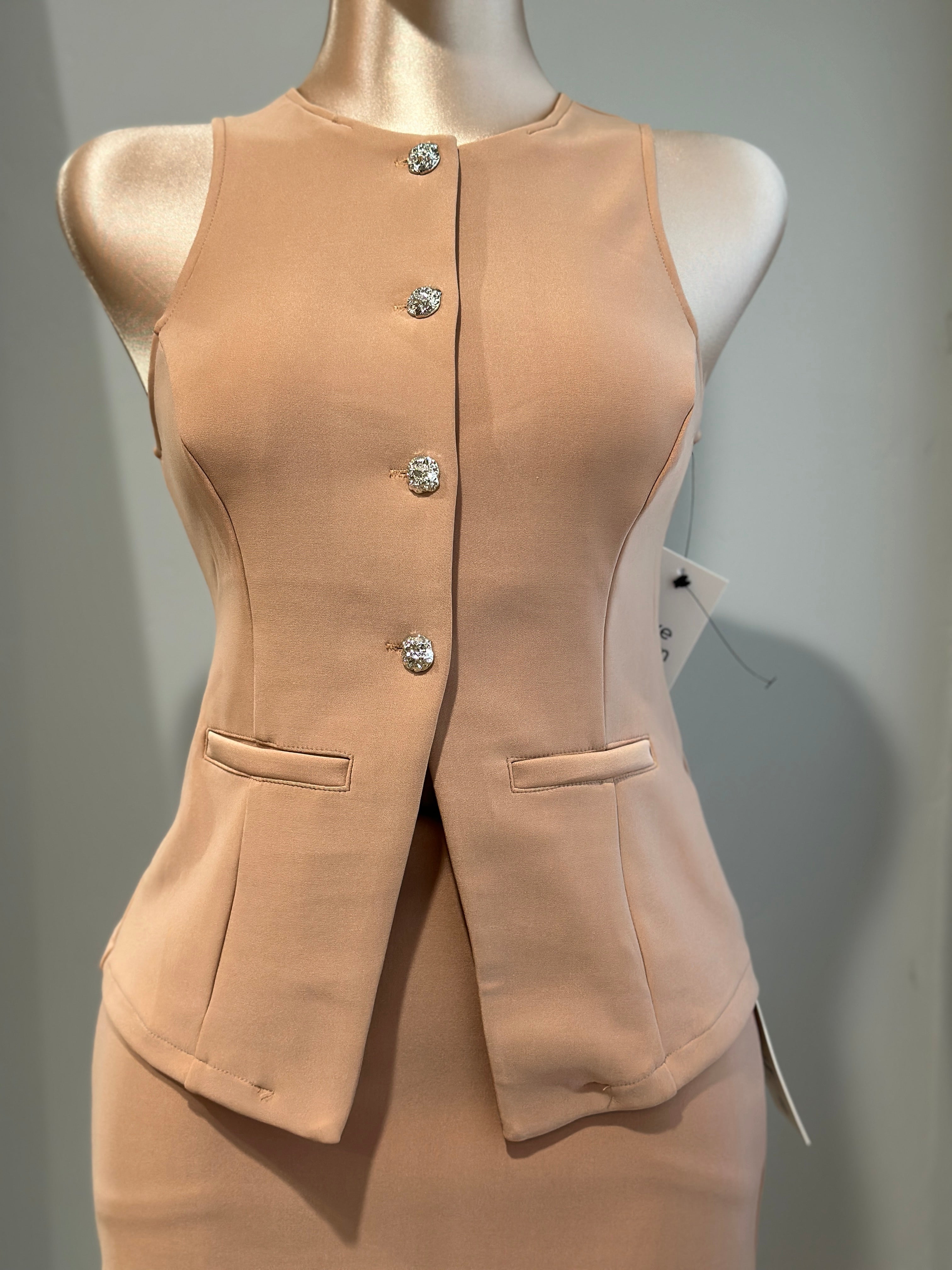 Fashion Set Vest & mini skort