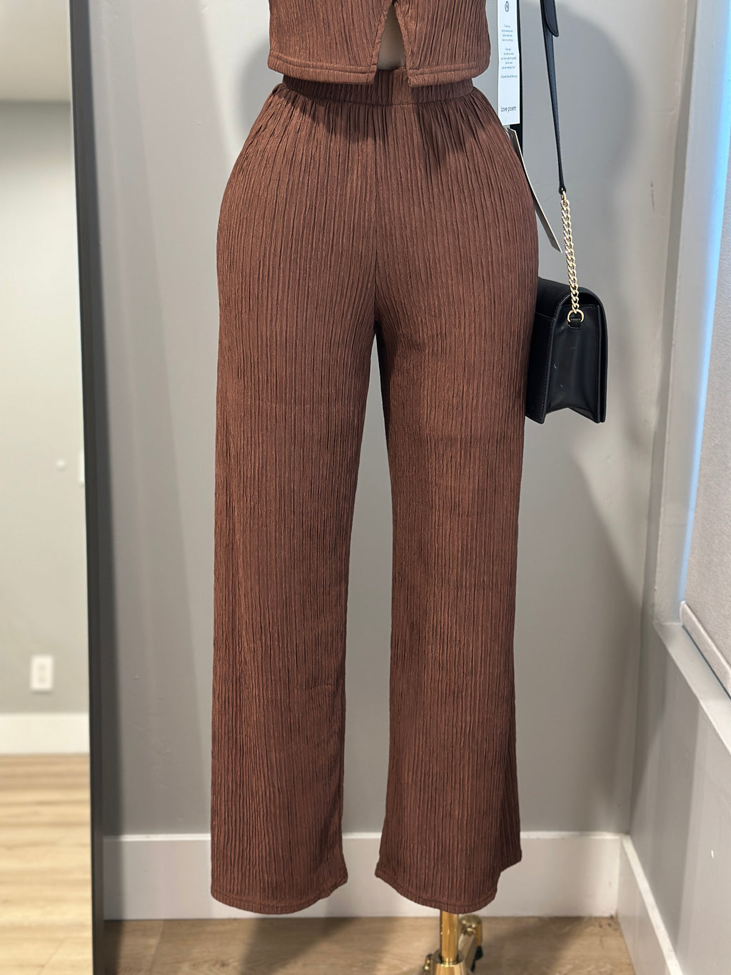 Elegant set top and pants
