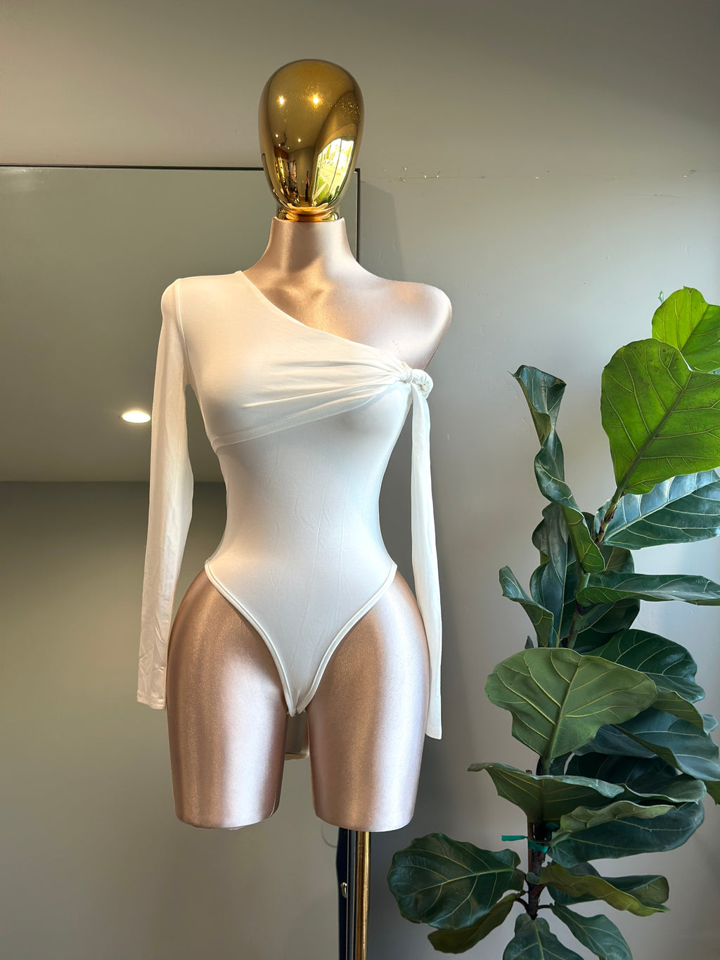 TOP005-Bodysuit Fashion long sleeve