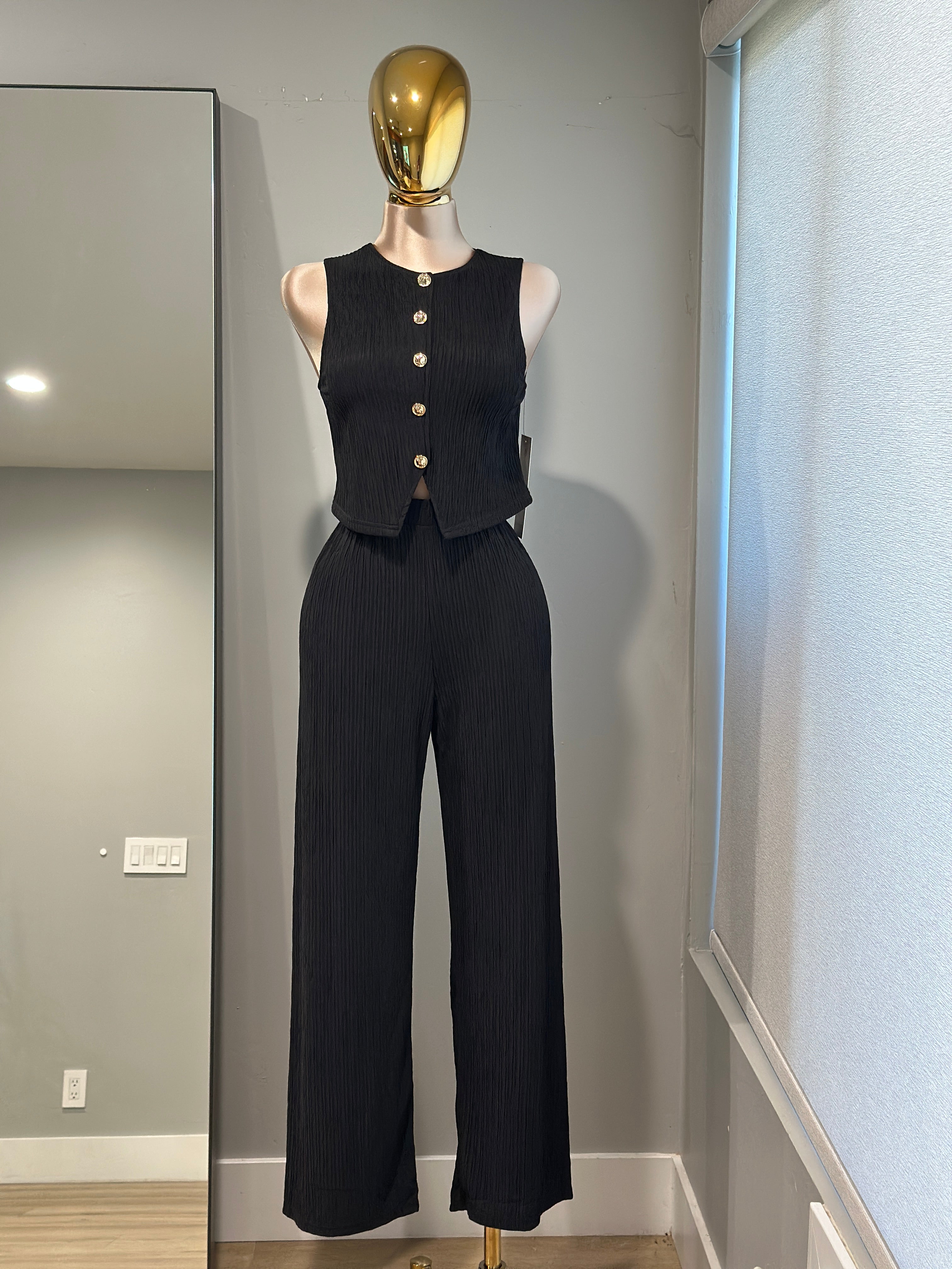 Elegant set top and pants