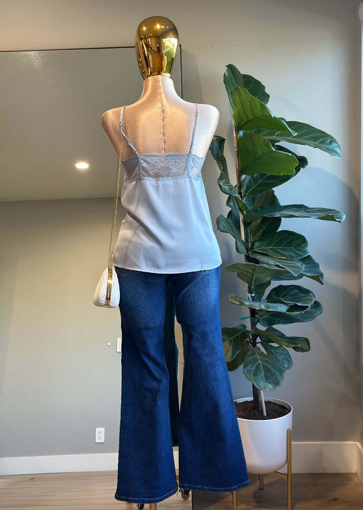 TOP013 Fashion Top Satin