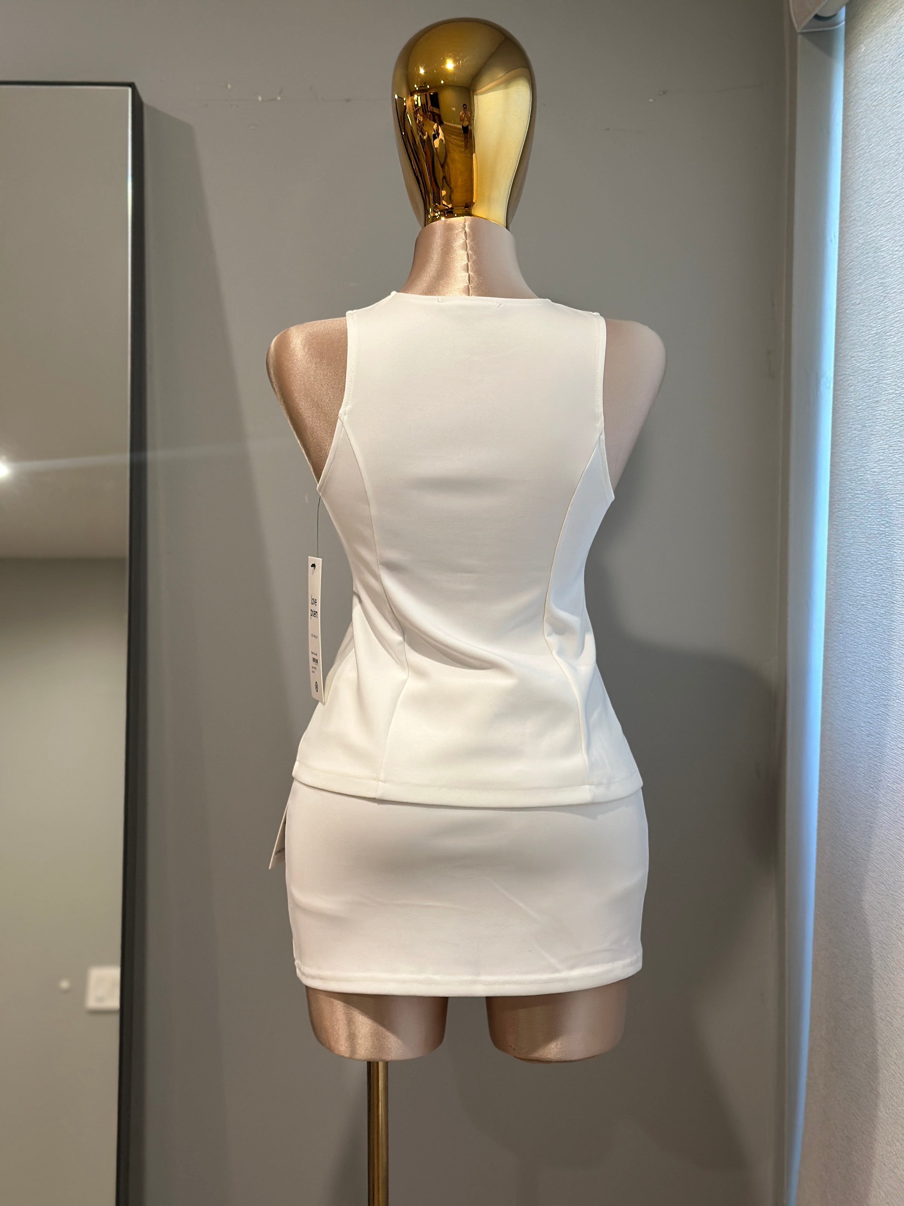 Fashion Set Vest & mini skort