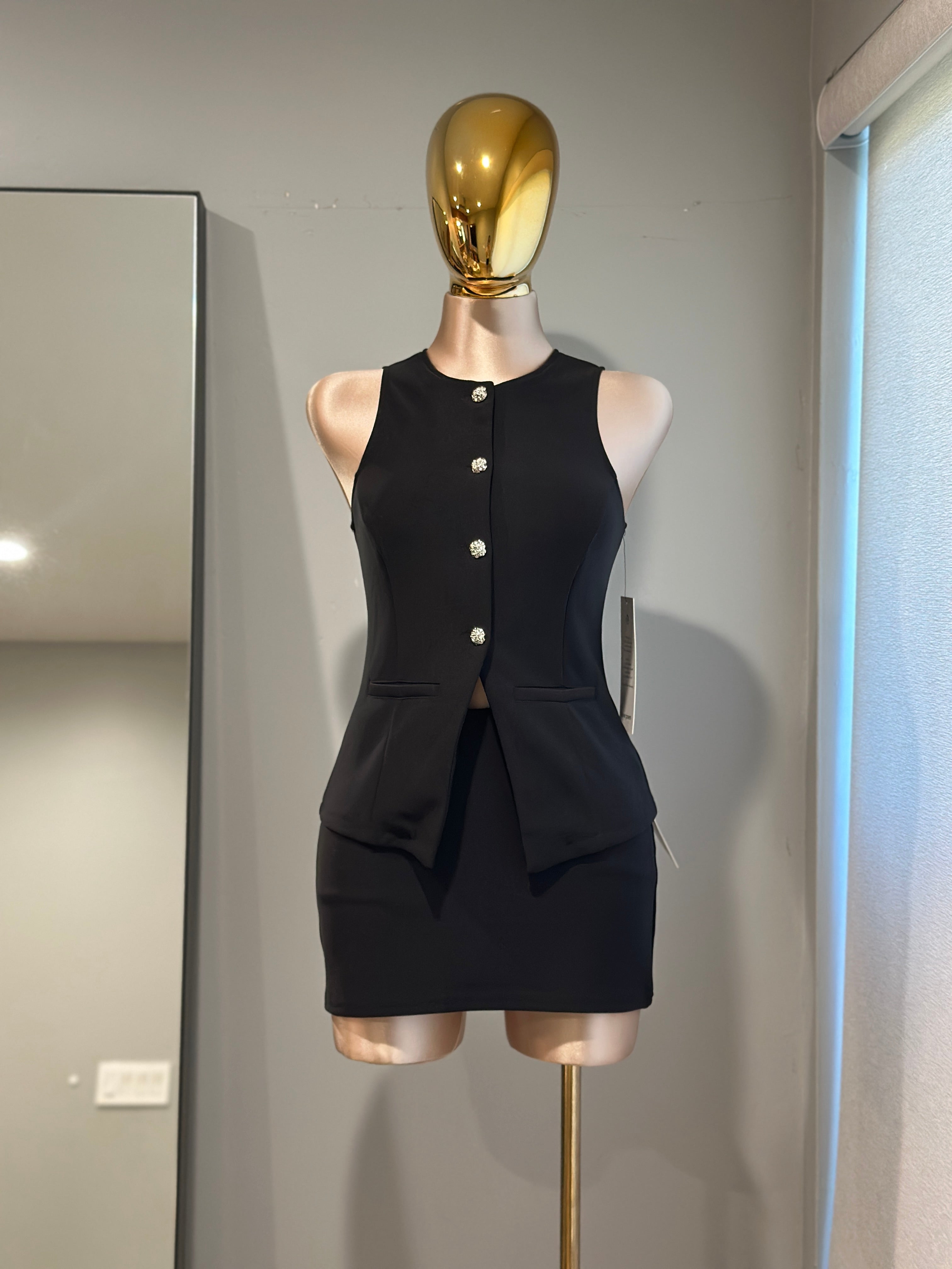 Fashion Set Vest & mini skort