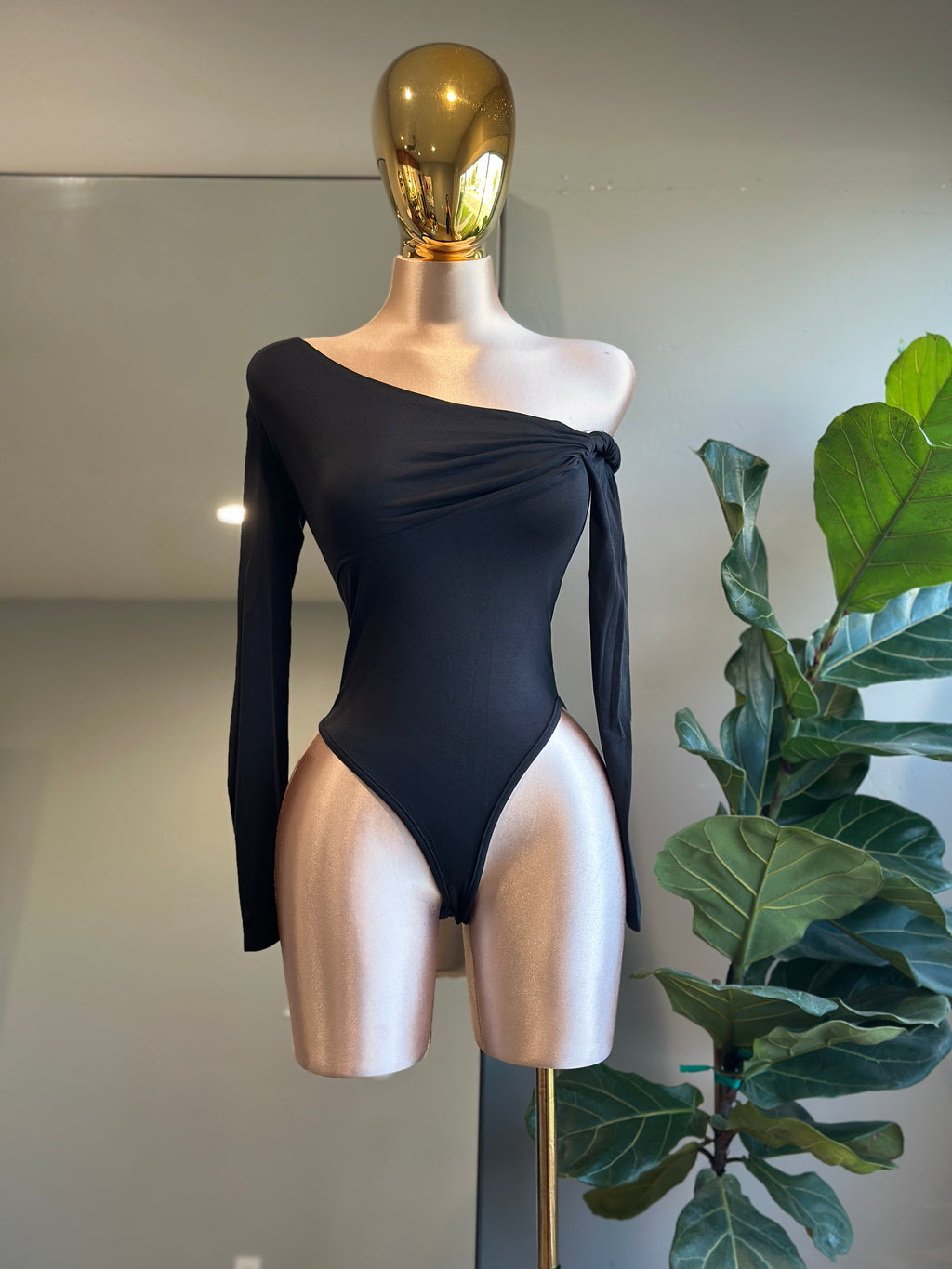 TOP005-Bodysuit Fashion long sleeve