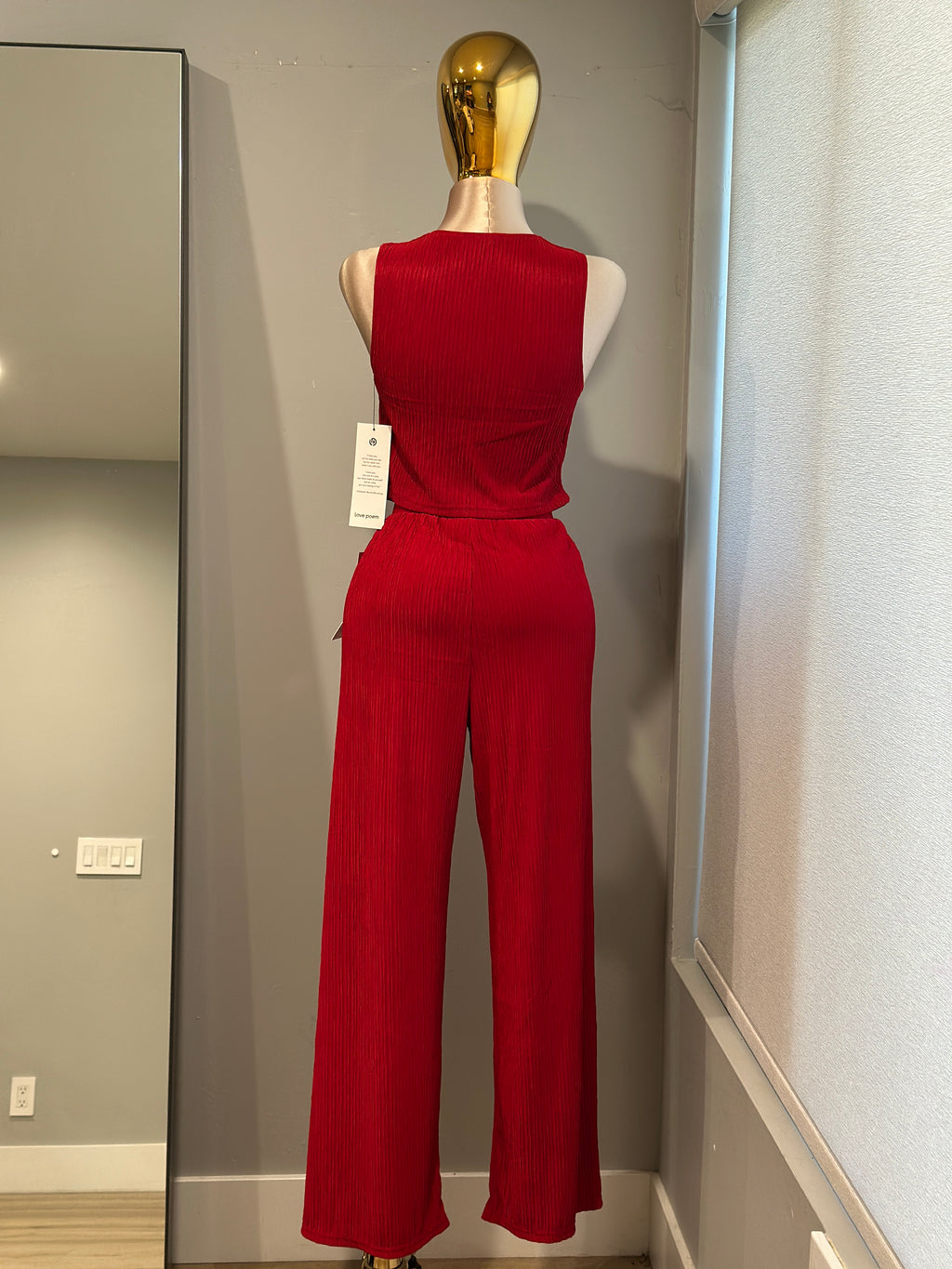 Elegant set top and pants